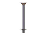 TACO Marine Surface-Mount Pedestal Table Base For 2.375in Post - Base 7in Z10-4067BLY60MM