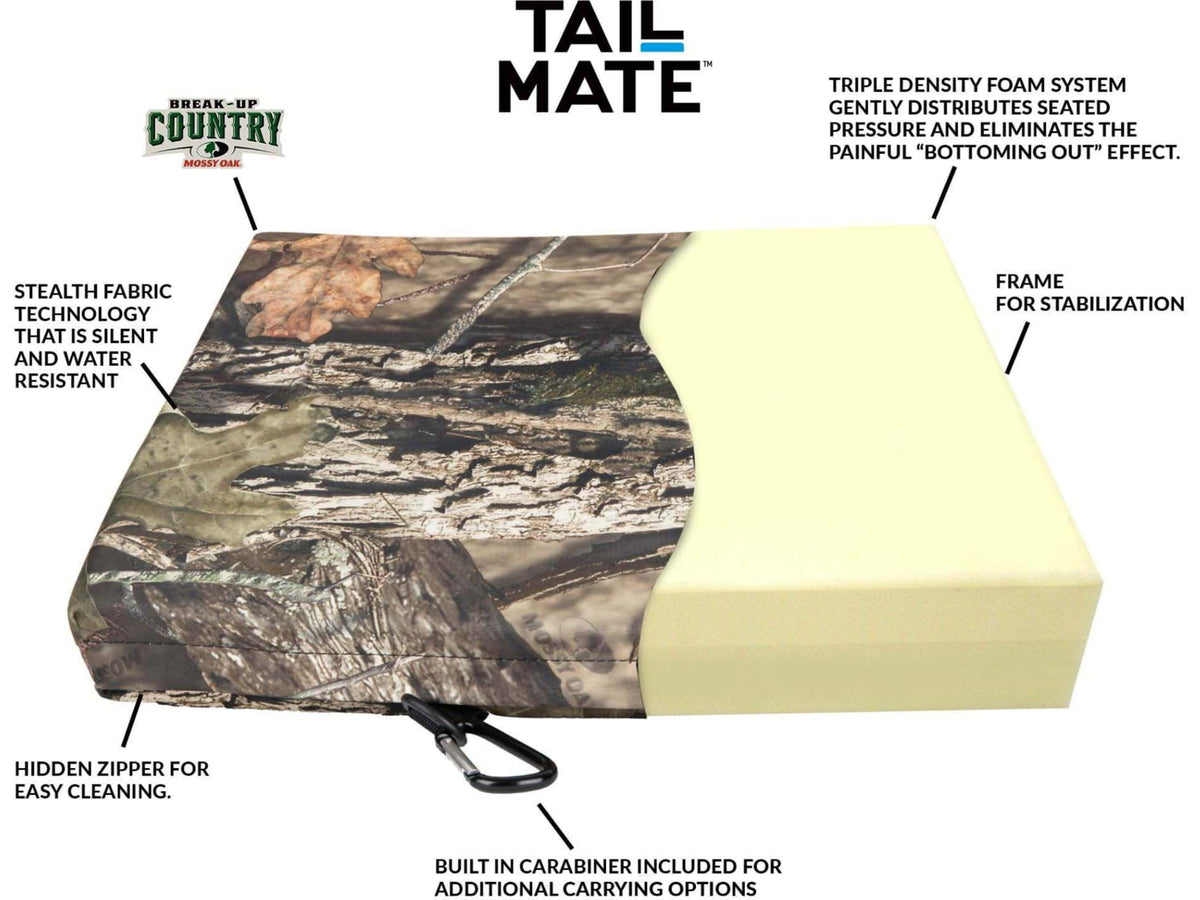 Tail Mate LiteCore Seat Cushion Mossy Oak TMSC20