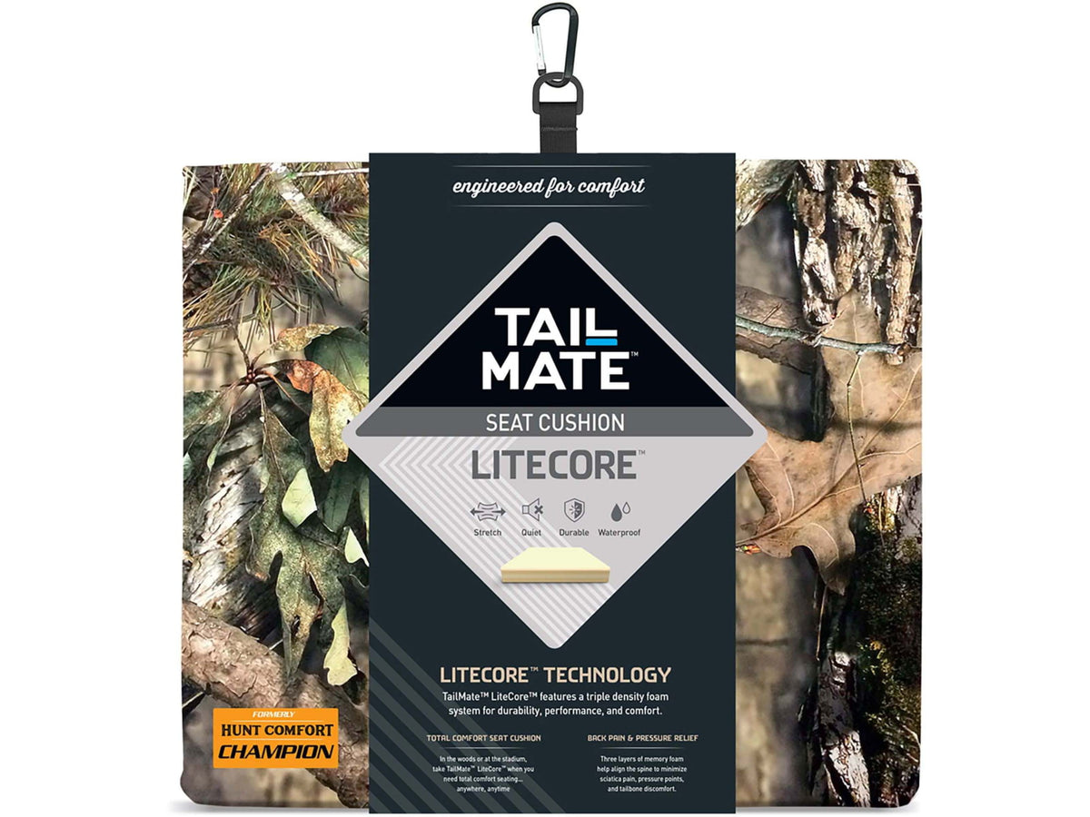 Tail Mate LiteCore Seat Cushion Mossy Oak TMSC20