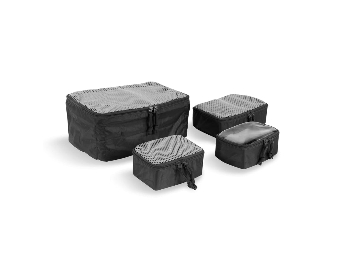 Tasmanian Tiger Modular Pouch Set 4 Pouches Black TT-7571-040