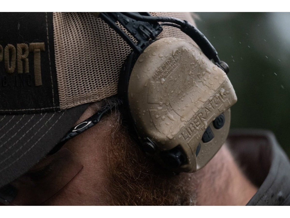 Safariland - TCI Liberator Hearing Protection with Adaptive Over-the-Head Suspension