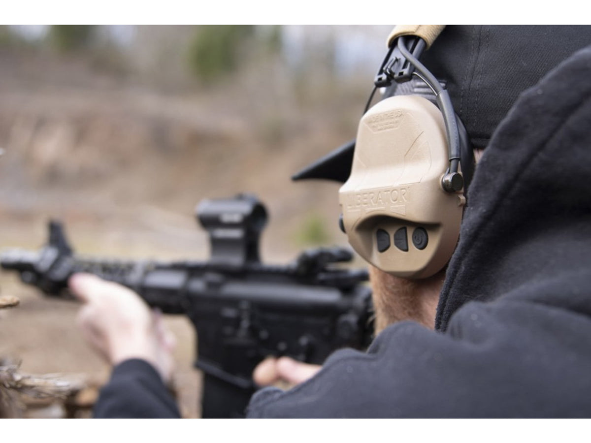Safariland - TCI Liberator Hearing Protection with Adaptive Over-the-Head Suspension