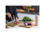 Teak Haus Essential Cutting Board w/ Juice Canal 16in x 11in x 0.55in 2lb Teakwood 405