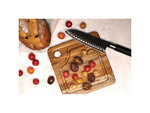 Teak Haus Marine Bar Board w/ Juice Canal 8in x 8in x 0.75in 3lb 513