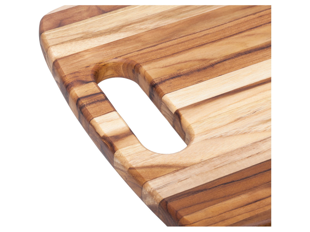 Teak Haus Marine Cutting/Serving Board 18in x 14in x 0.75in 3lb 518