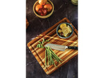 Teak Haus Traditional Carving Board 16in x 12in x 1.5in 10lb 105