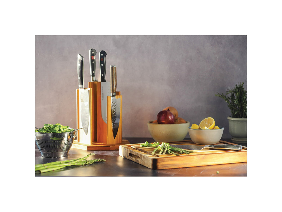 Teak Haus Traditional Carving Board 16in x 12in x 1.5in 10lb 105