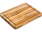 Teak Haus Traditional Carving Board 16in x 12in x 1.5in 10lb 105