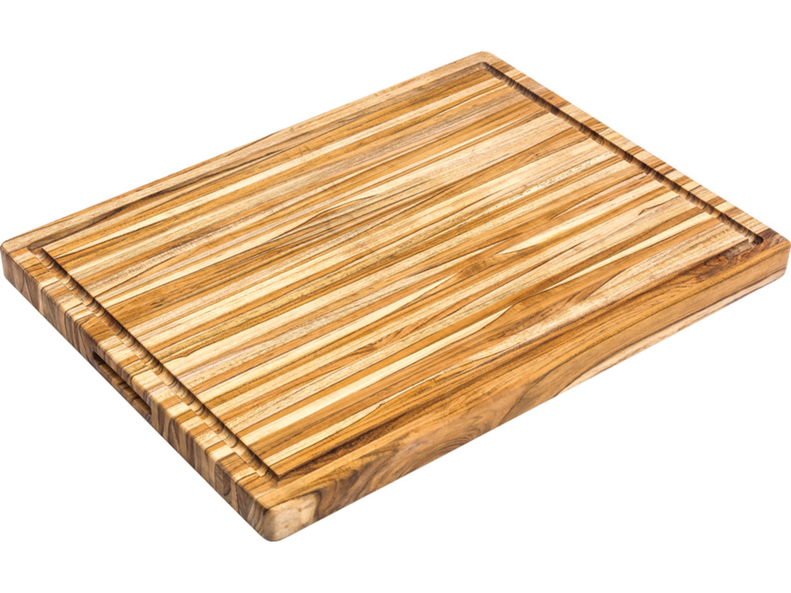 Teak Haus 15lb Traditional Carving Board w/ Juice Canal 24in x 18in x 1.5in 15lb 108
