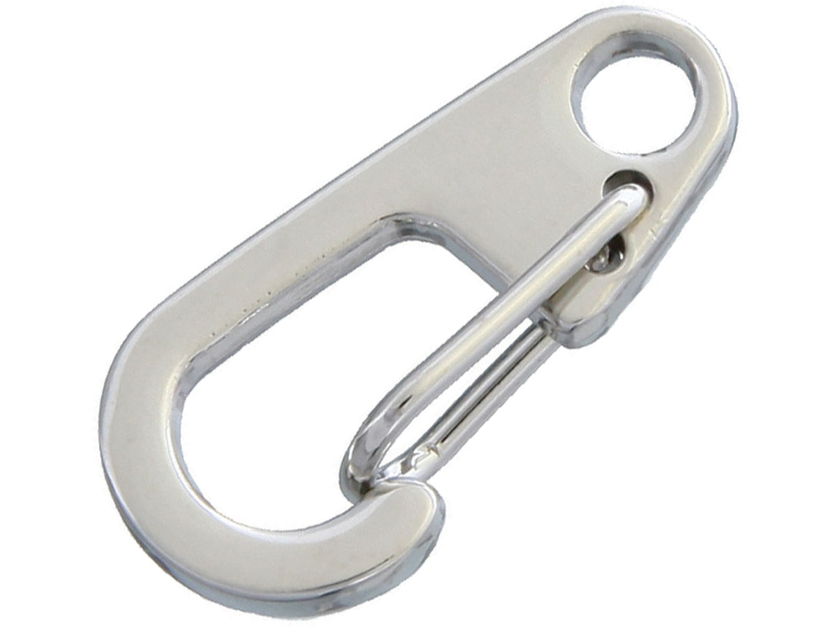 TEC Accessories Gate Clip 25mm Keyring with SS Construction SS Construction Spring Wire Gate Keyring GC003-25