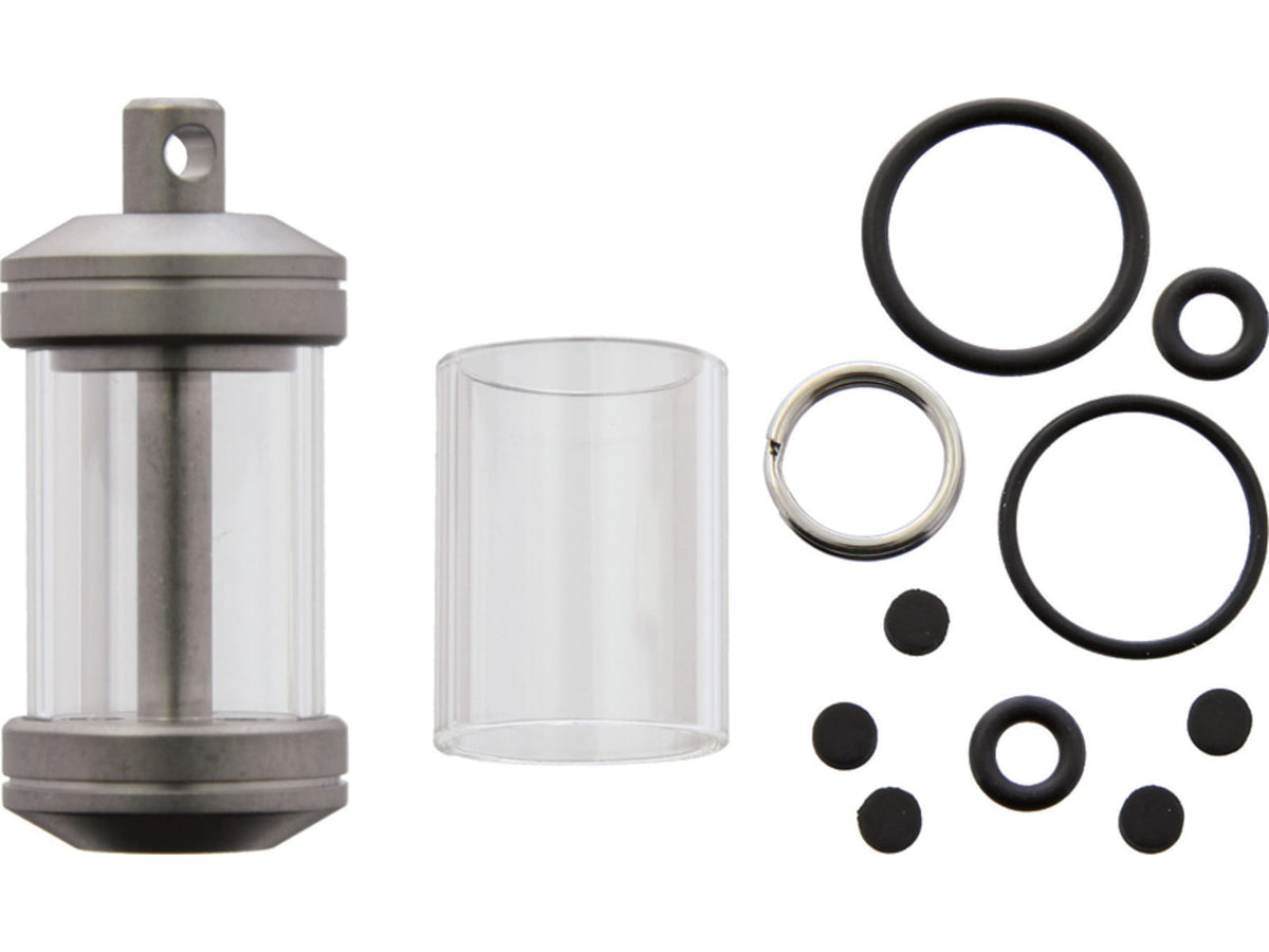 TEC Accessories Isotope Reactor Fob for mounting multiple glass tritium vials TEC-T323-3W
