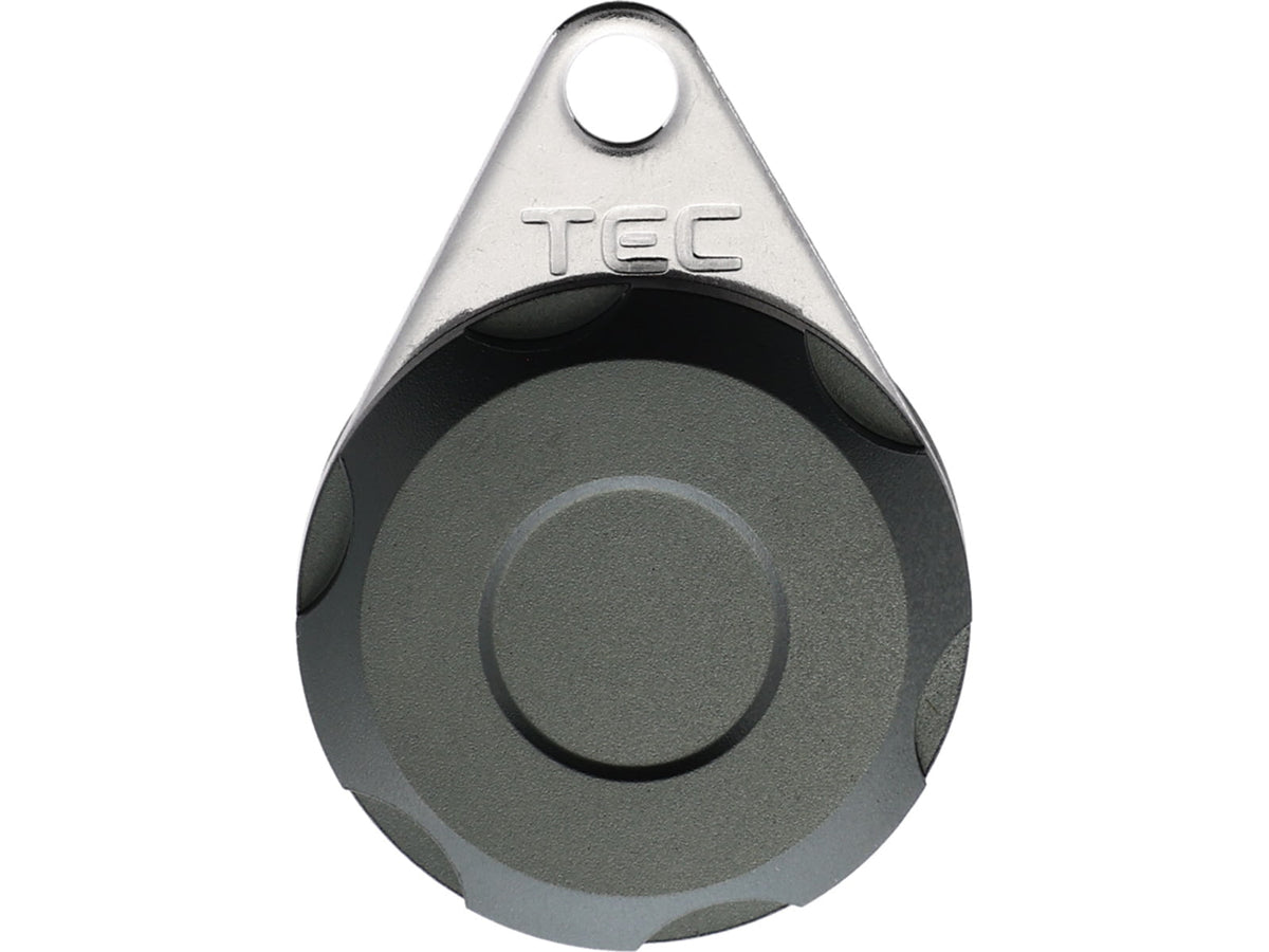 TEC Accessories Micro Vault Container 1.25in Diameter Aluminum Gray MCV-001-GRY