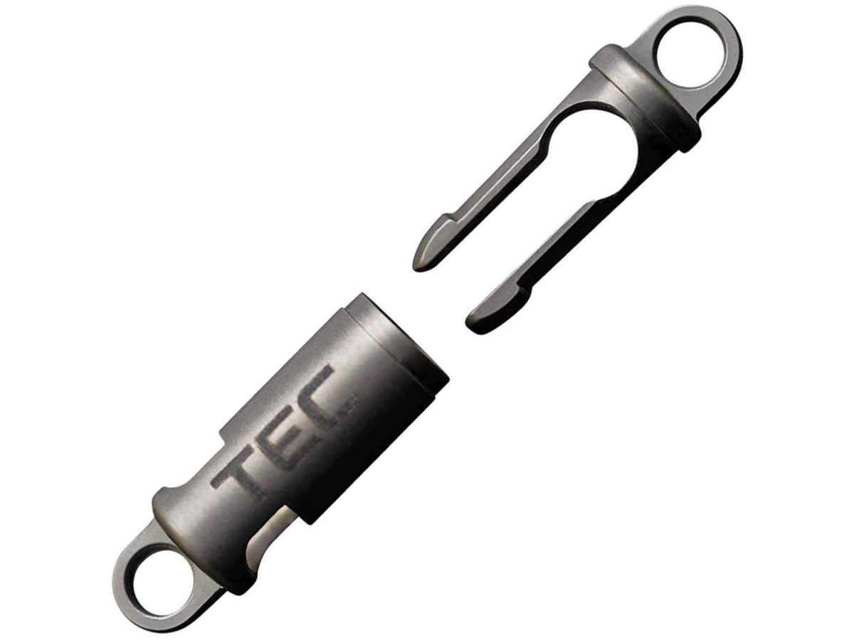 TEC Accessories Python-QR Mini Connector Clip 1.22" x 0.32" PQR-001-T-T-NAT
