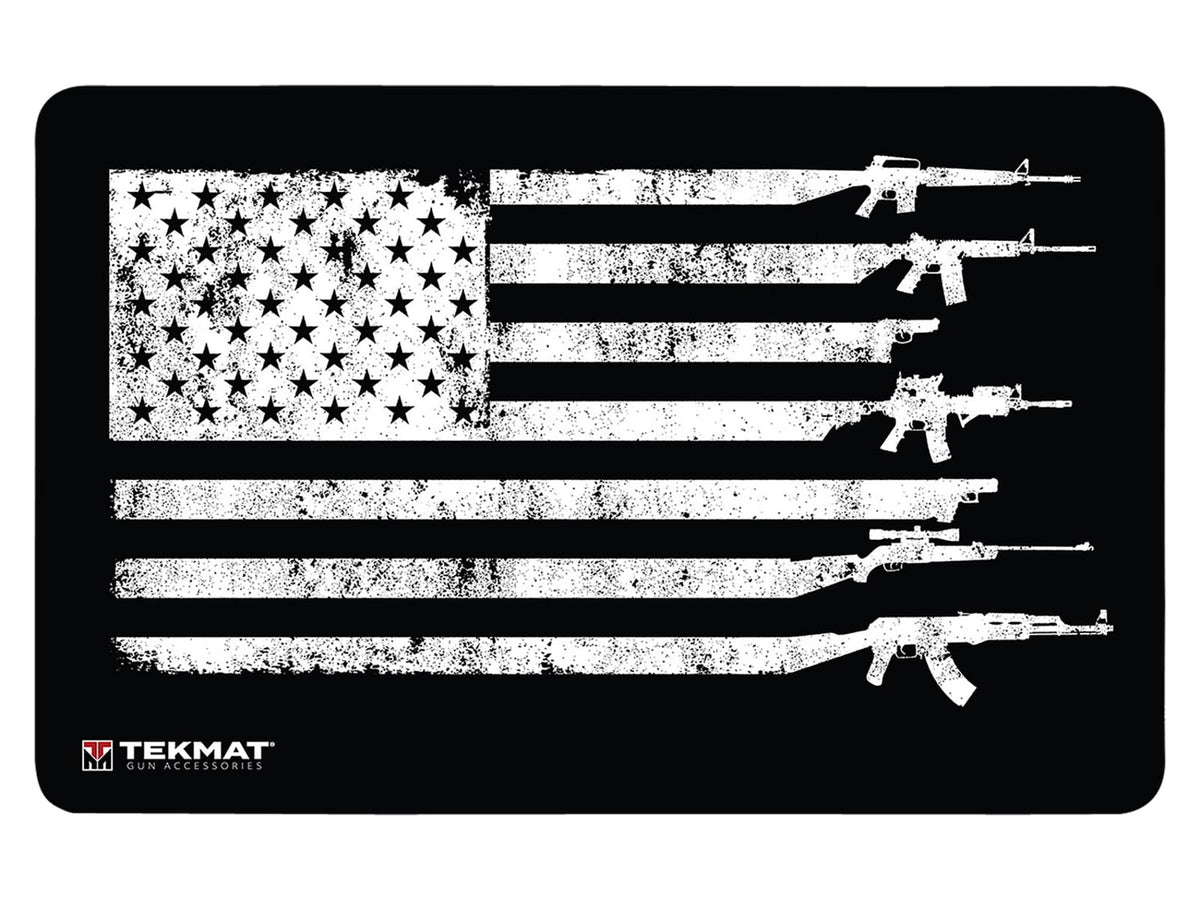 TekMat TEK42GFUSA USA Gun Flag Door Mat TEK42GFUSA
