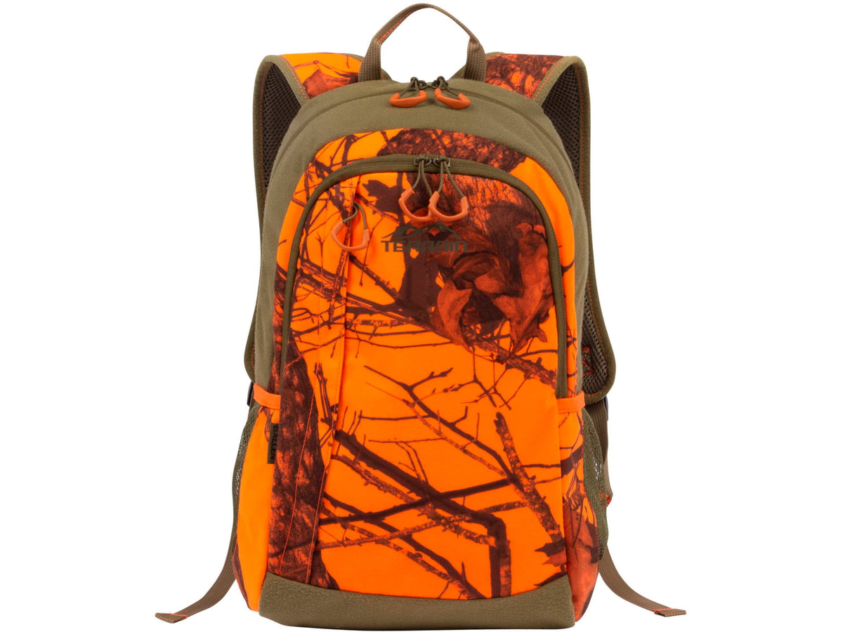 Allen Terrain Delta Backpack/Daypack Mossy Oak Break-Up Blaze Camo 1350 Cubic in