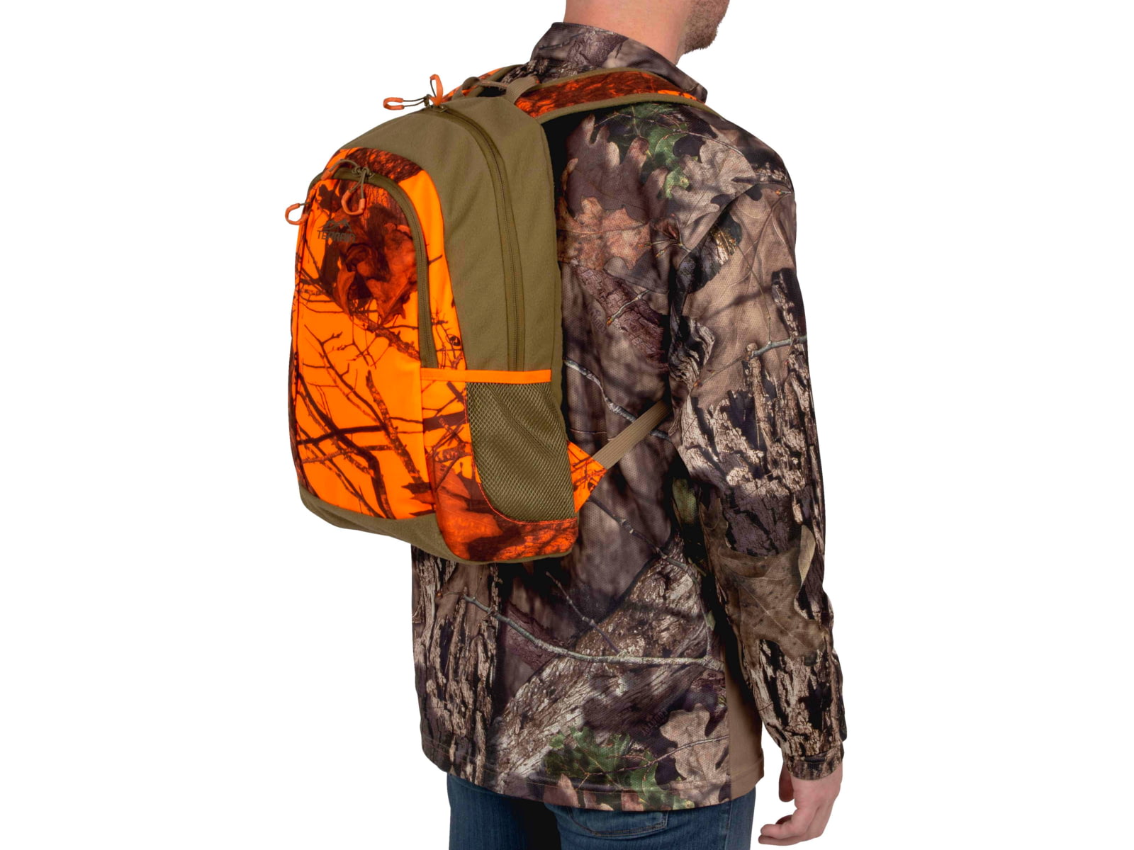 Allen Terrain Delta Backpack/Daypack Mossy Oak Break-Up Blaze Camo 1350 Cubic in