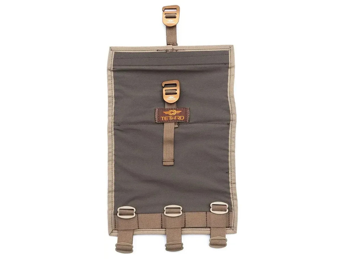 Tethrd Rollup Pouch Gray/Tan ROLL