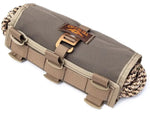 Tethrd Rollup Pouch Gray/Tan ROLL