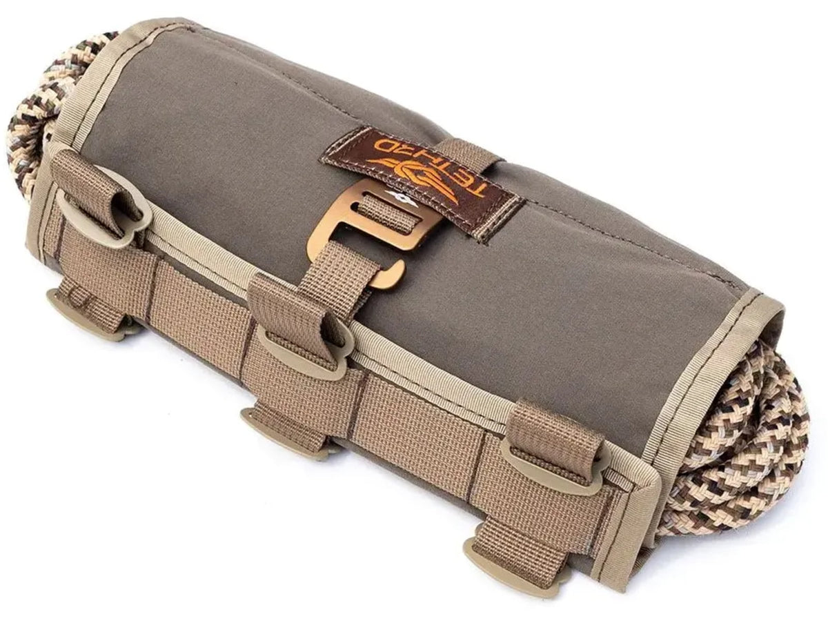 Tethrd Rollup Pouch Gray/Tan ROLL