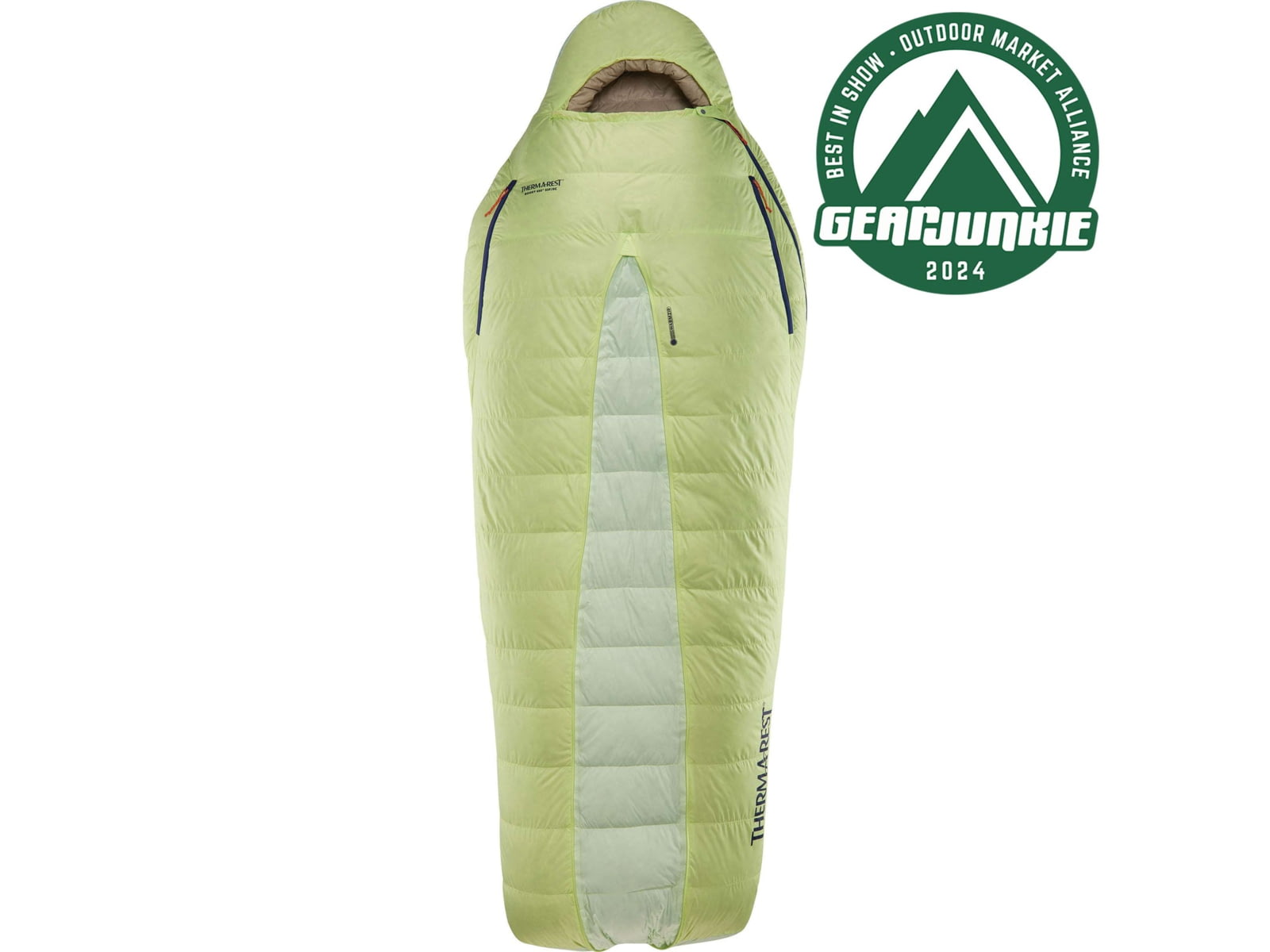 Therm-a-Rest Boost 650 32F/0C Sleeping Bag Meadow Green Long