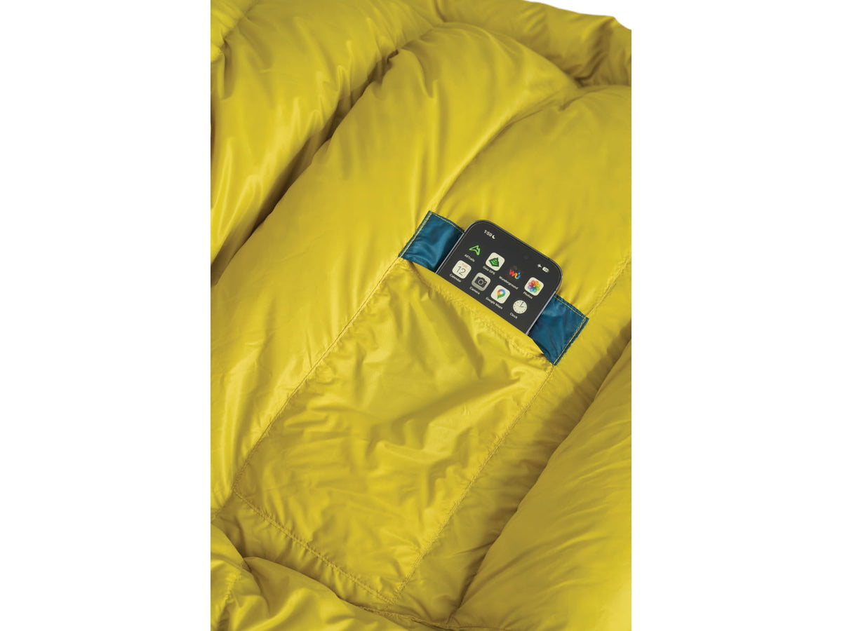 Therm-a-Rest Parsec 0F/-18C Sleeping Bag Reflecting Pond/Antique Moss Long