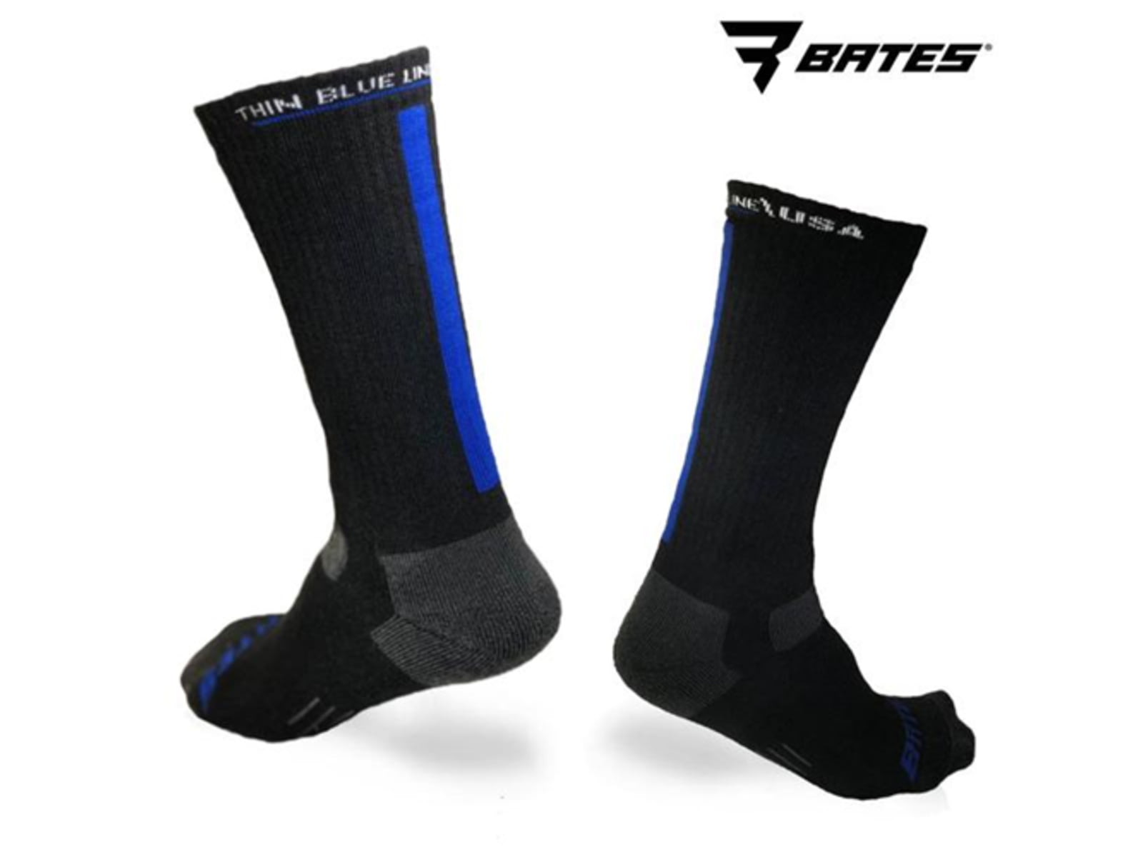 Thin Blue Line Bates + Usa Collaboration Special Edition Socks Multi - SOCK-TBL-LARGE