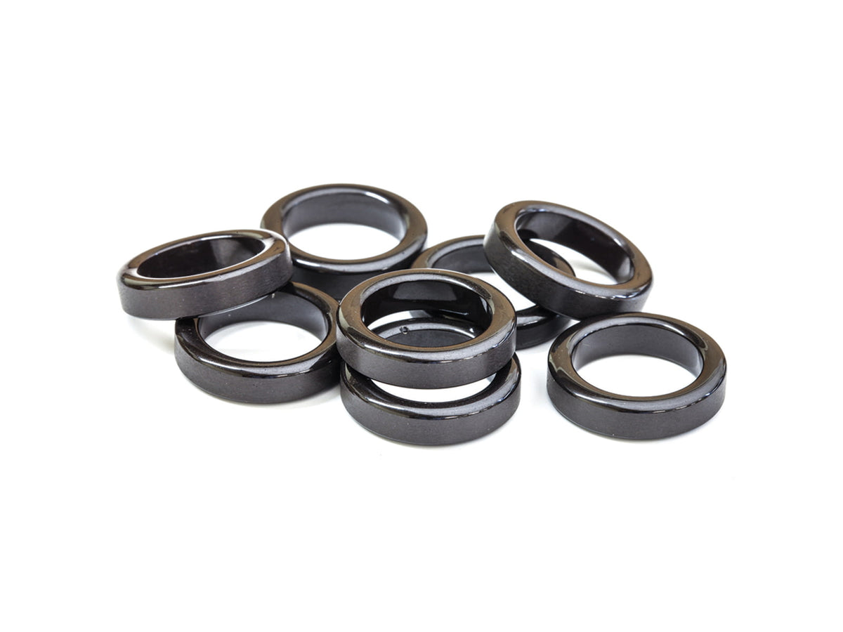 Tigress 1/2" Ceramic Kite Rings - Qty 8 88662