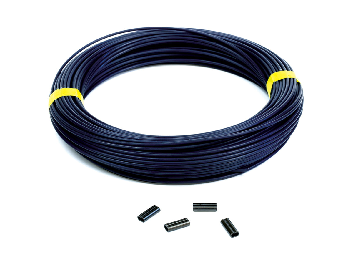 Tigress 100' of 400lb Test Black Mono - 2.2mm Diameter 88670