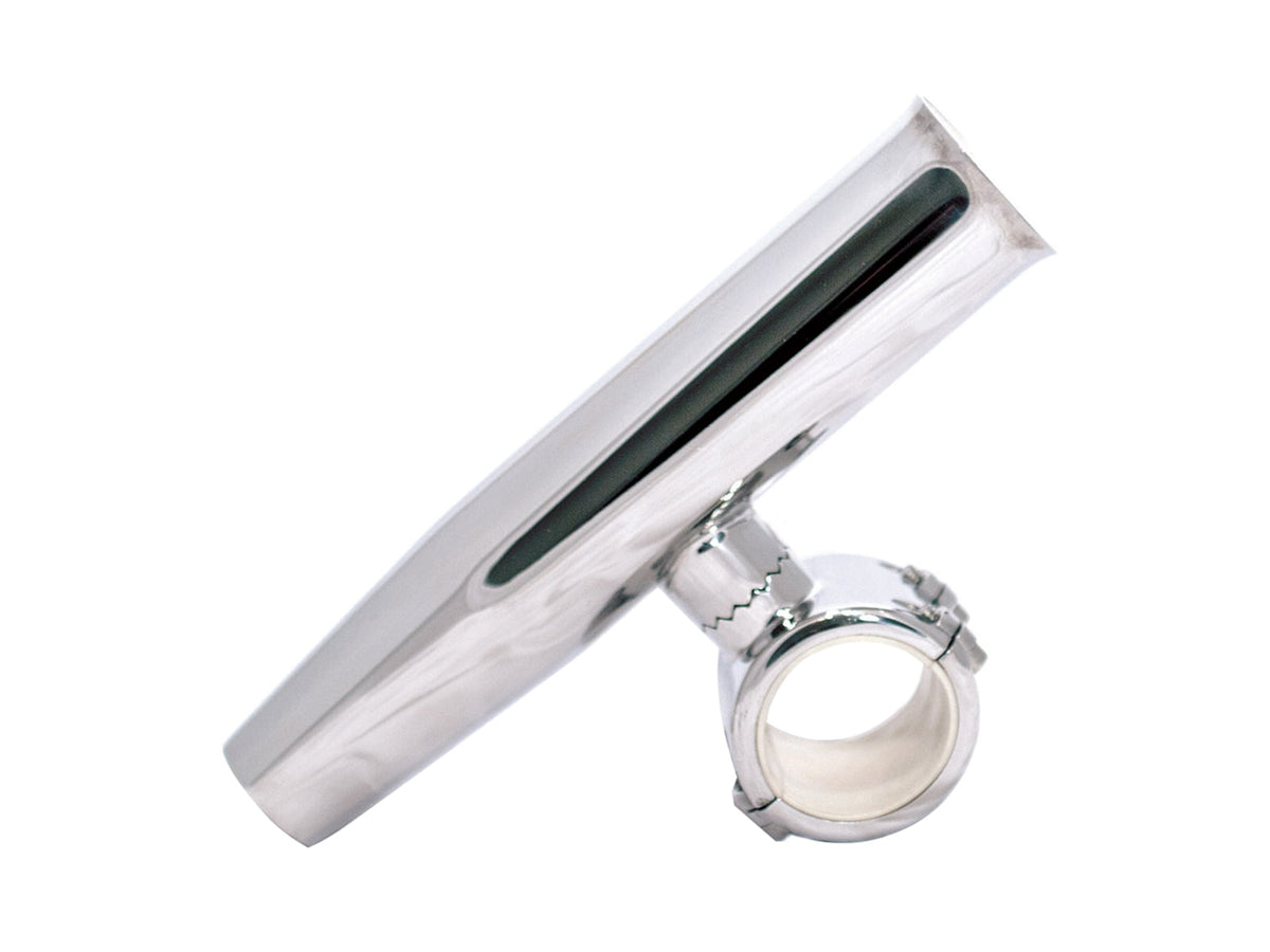 Tigress Polished SS Adjustable Clamp-On Rod Holder 1" 88191