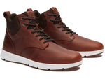 Timberland Parker Street Full Grain Mid Lace Up Sneakers - Men's Rust 9 US
