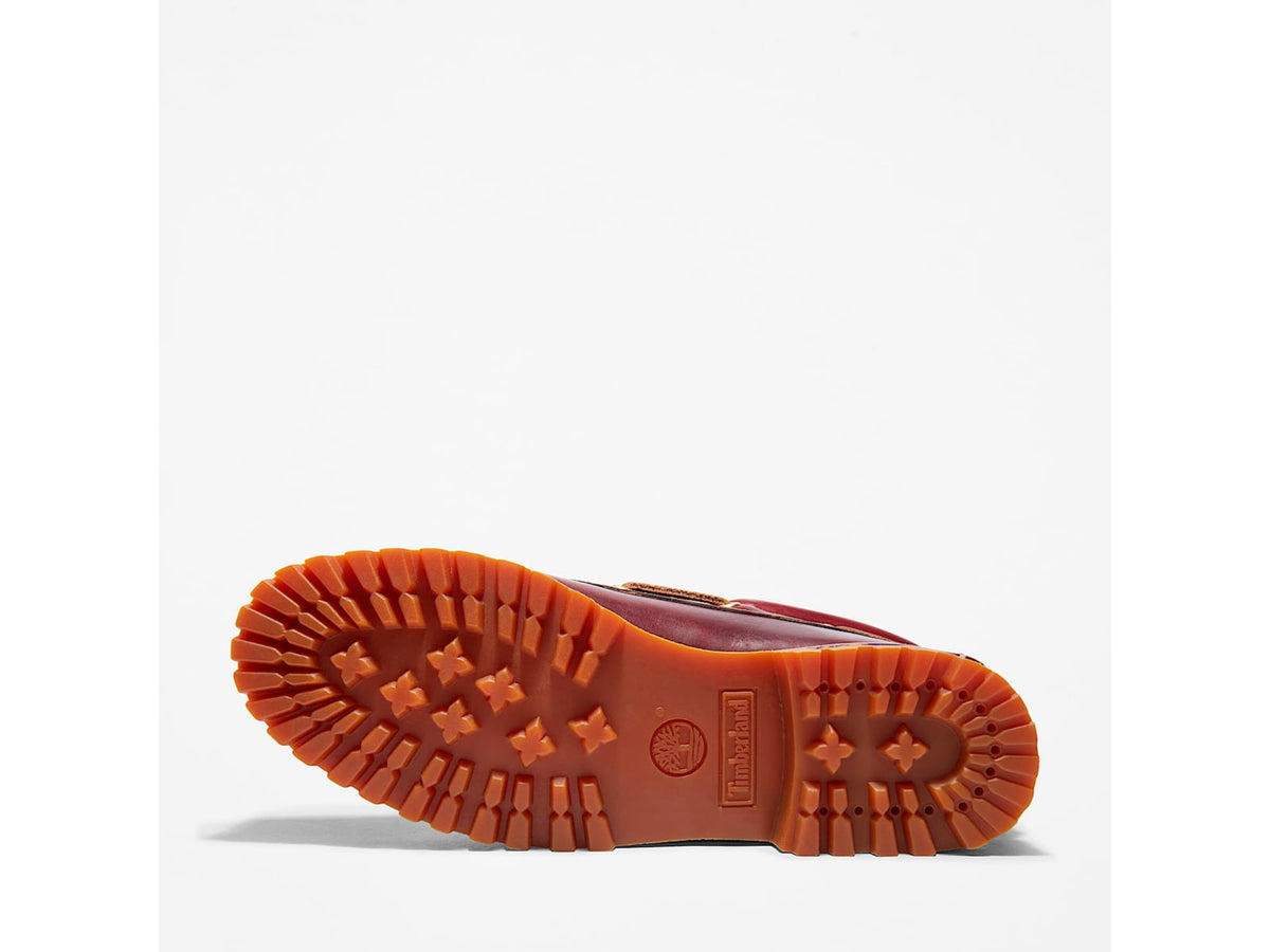 Timberland Authentics 3 Eye Classic Lug - Men's Burgundy Pull Up Medium