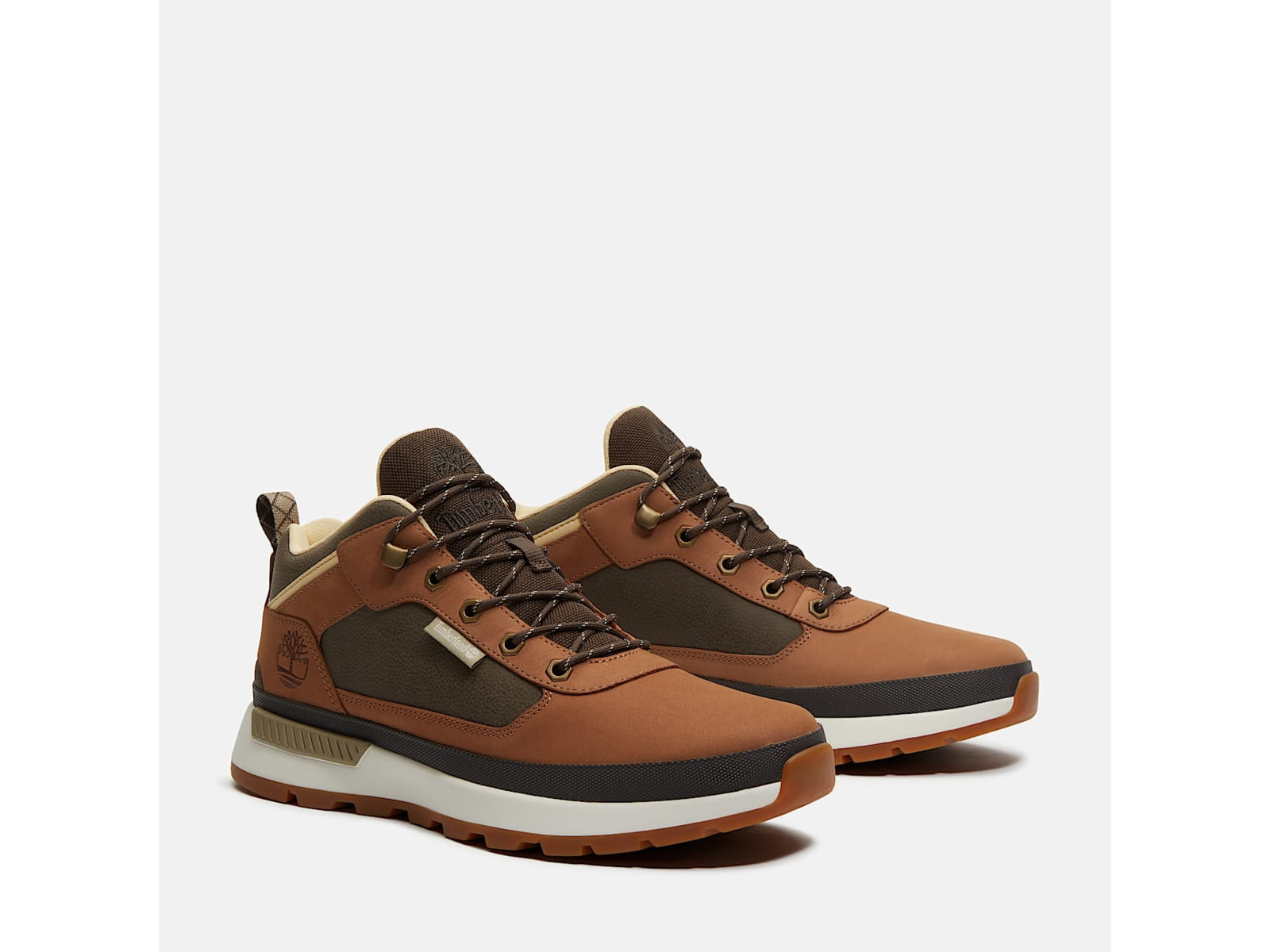 Timberland Field Trekker - Men's Md Brown Nubuck W Dk Brn 11 US