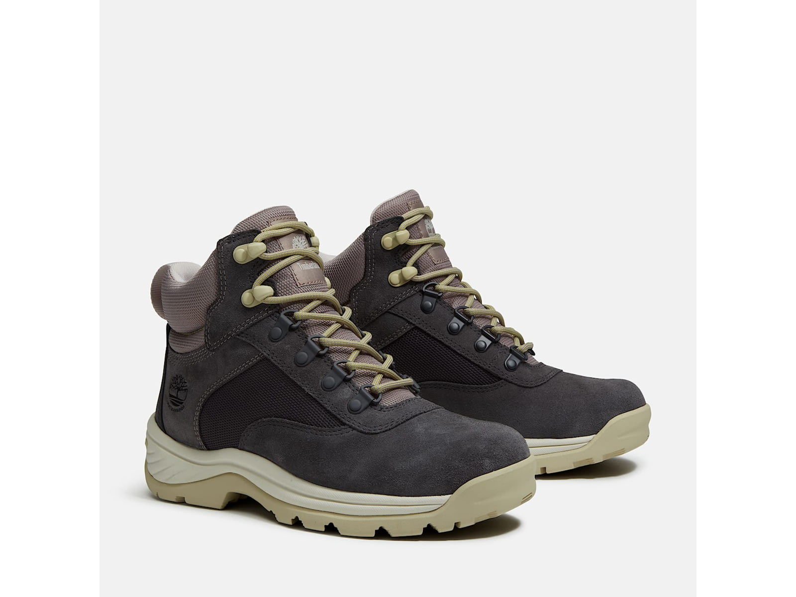 Timberland White Ledge Mid Waterproof Hiking - Women's Dark Grey Suede 8 US