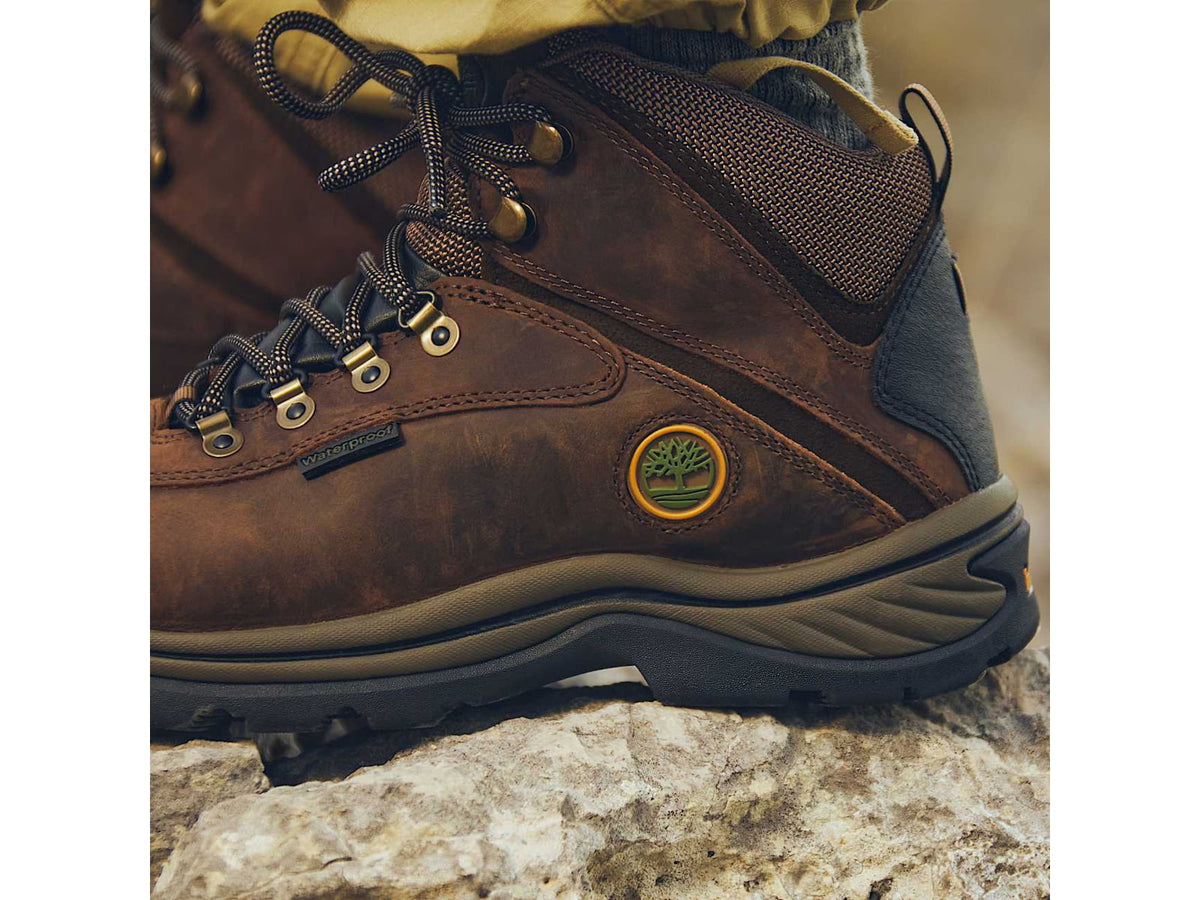 Timberland White Ledge Mid Lace Up Waterproof Hiking Boots - Men's