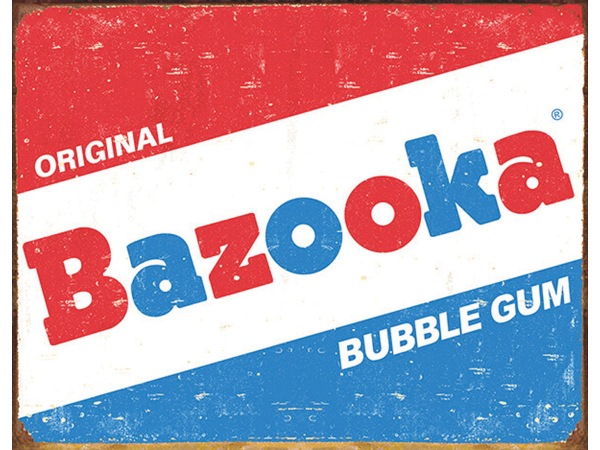 Tin Signs Bazooka Bubble Gum