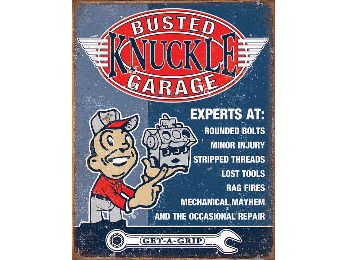 Tin Signs BKG Experts 16in X 12.5in 2144