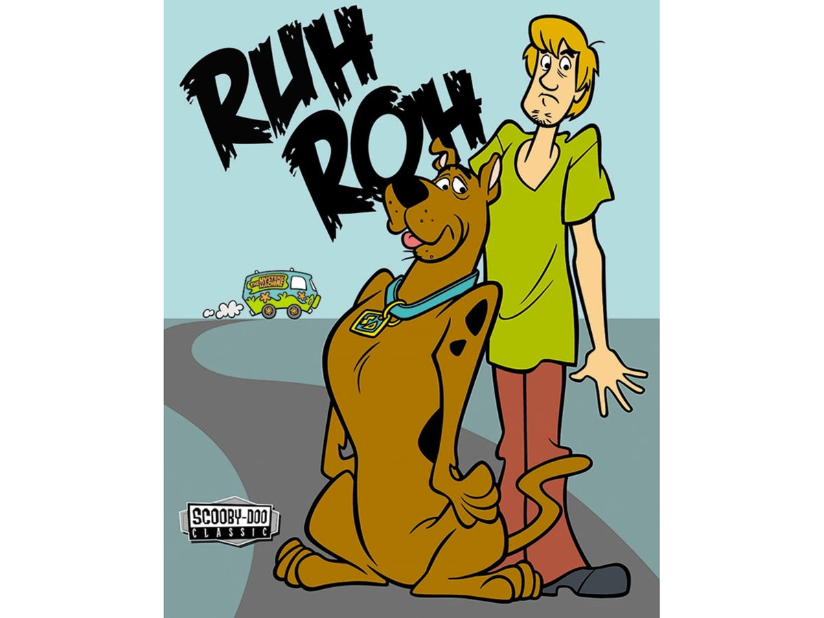 Tin Signs Scooby Doo Ruh Roh 16in X 12.5in 2092