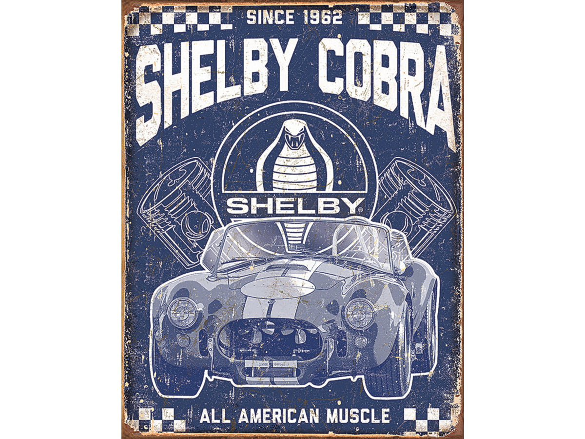 Tin Signs Shelby American Muscle