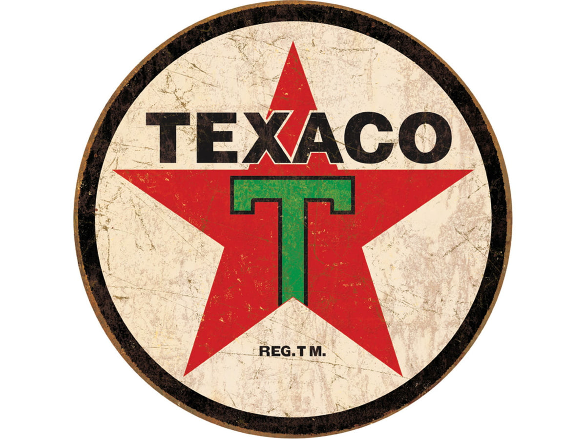 Tin Signs Texaco Round Tin Sign TSN1798