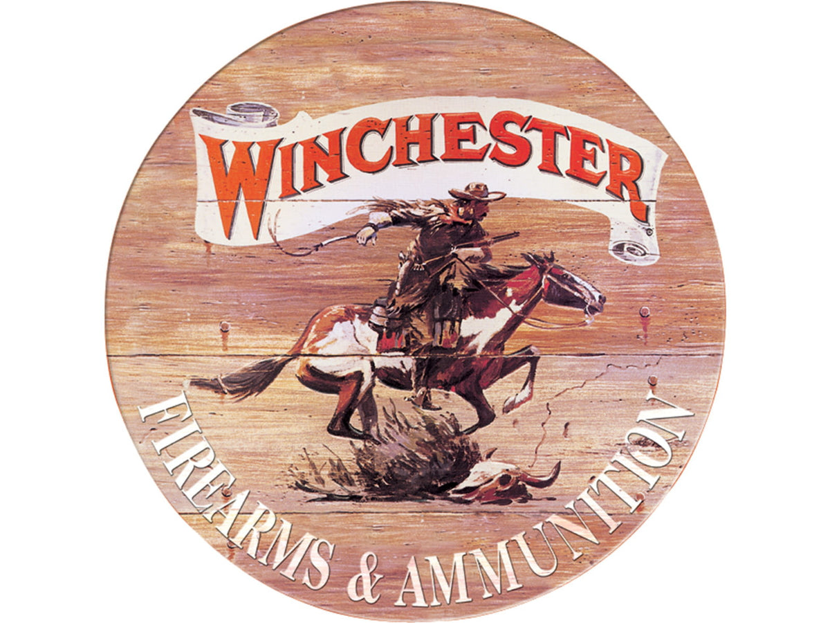 Tin Signs Winchester Sign Express Round TSN0975