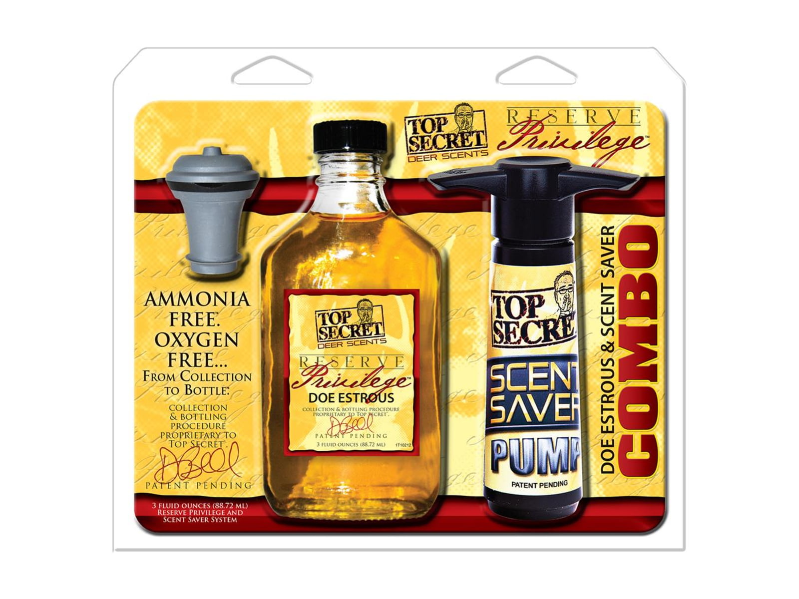 Top Secret Privilege Estrous Combo Yellow 3 oz. TS1010P