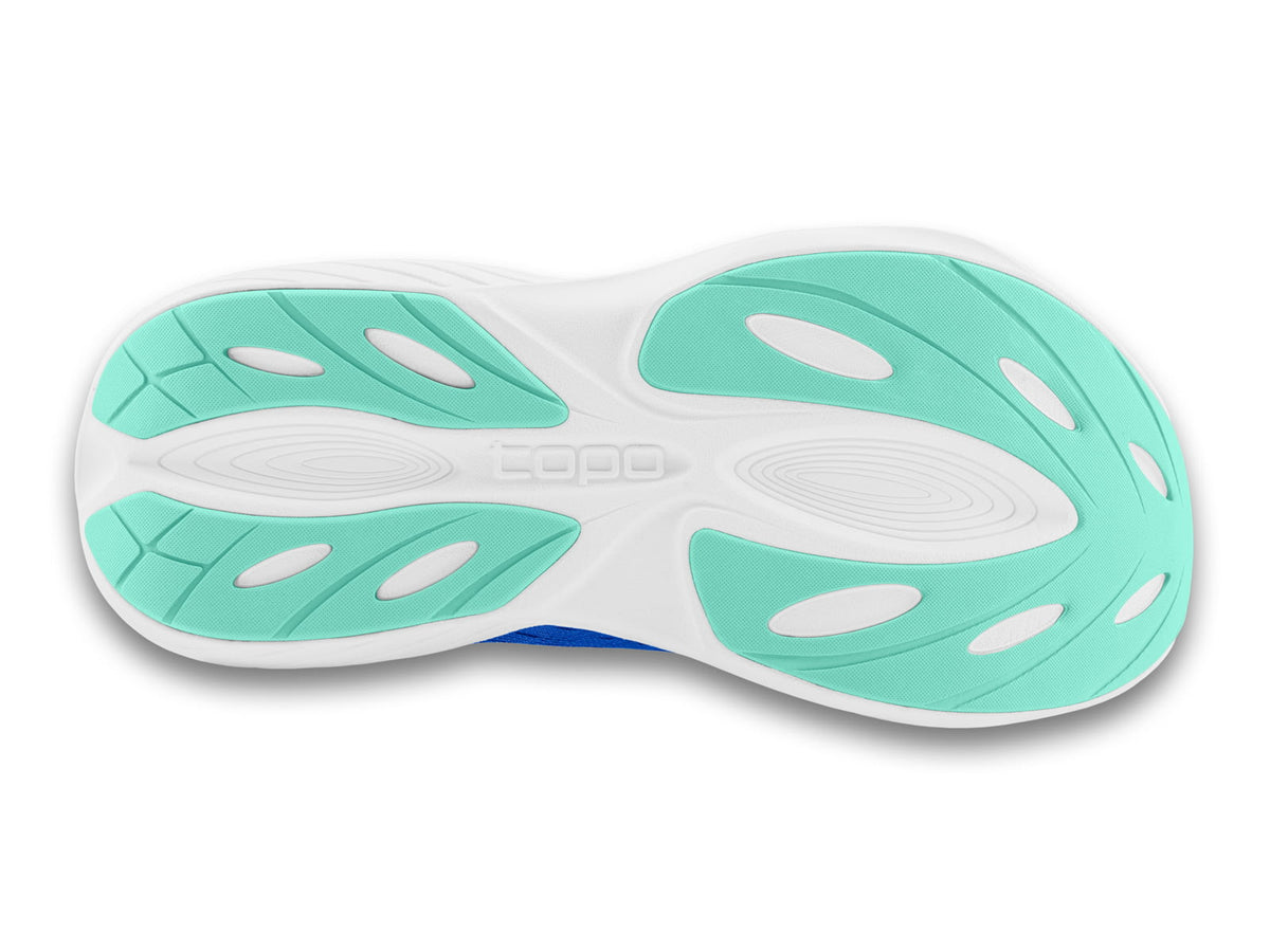 Topo Athletic Atmos Shoes Max Cushion Shoes - Women's Blue/Aqua 7.0 US