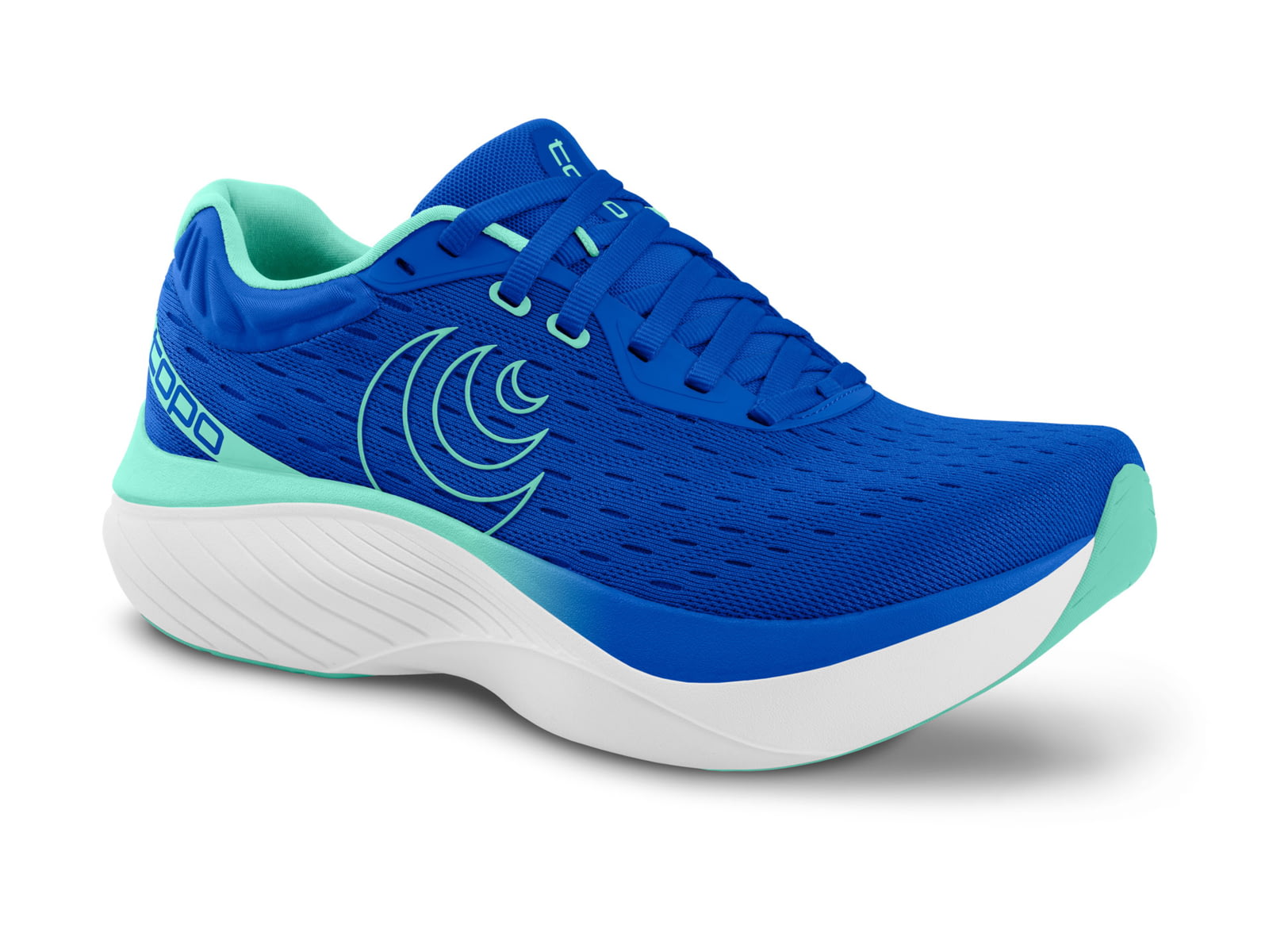Topo Athletic Atmos Shoes Max Cushion Shoes - Women's Blue/Aqua 7.0 US