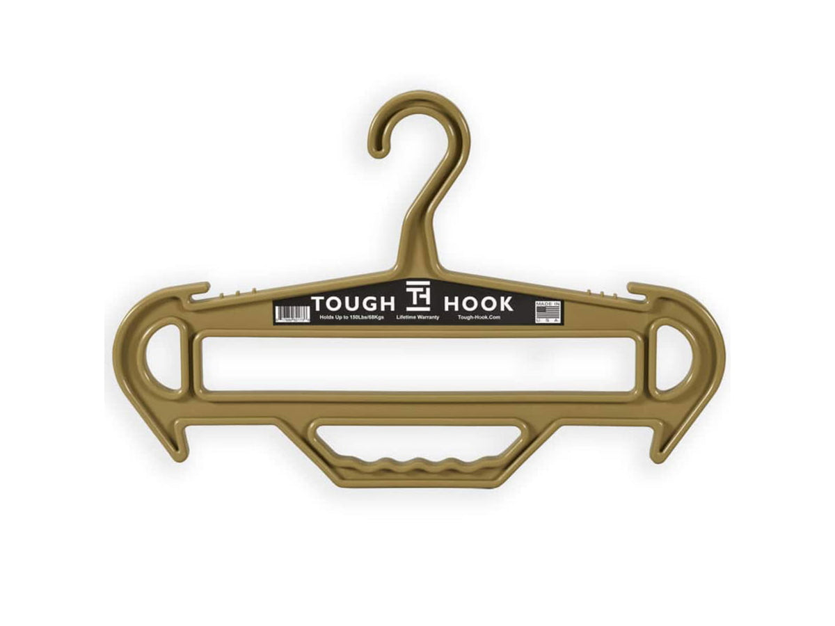 TOUGH HOOK Tough Hanger Coyote Tan One Size TOUGH-HANGER-TAN