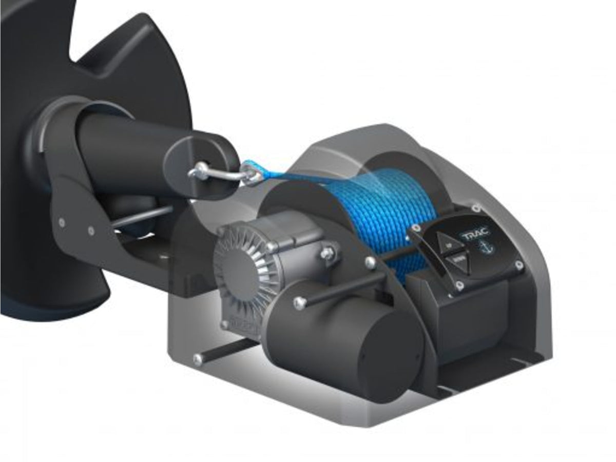 TRAC Outdoors Pontoon-G3 Electric Anchor Winch T10109-G3 T10109-G3