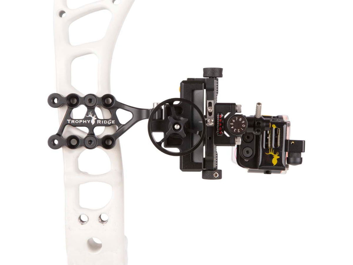 Trophy Ridge Bow Sight Digital React 3-Pin .019/.010 RH Black AS713DR19