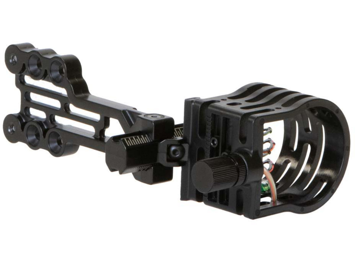 Trophy Ridge Fatal 4 Compound Bow Sight 4 Pin .019 Ambidextrous Black AS64