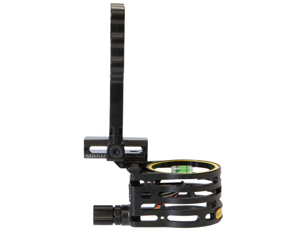 Trophy Ridge Fatal 4 Compound Bow Sight 4 Pin .019 Ambidextrous Black AS64