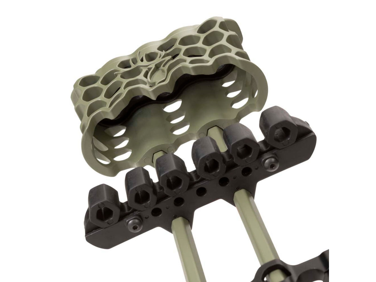 Trophy Ridge Hex Light Quiver 5 arrow Olive/Black Ambidextrous AQ110OG
