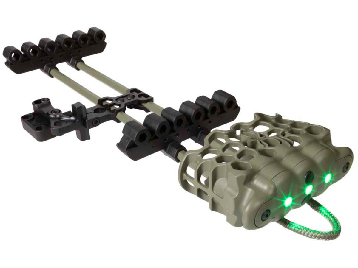 Trophy Ridge Hex Light Quiver 5 arrow Olive/Black Ambidextrous AQ110OG